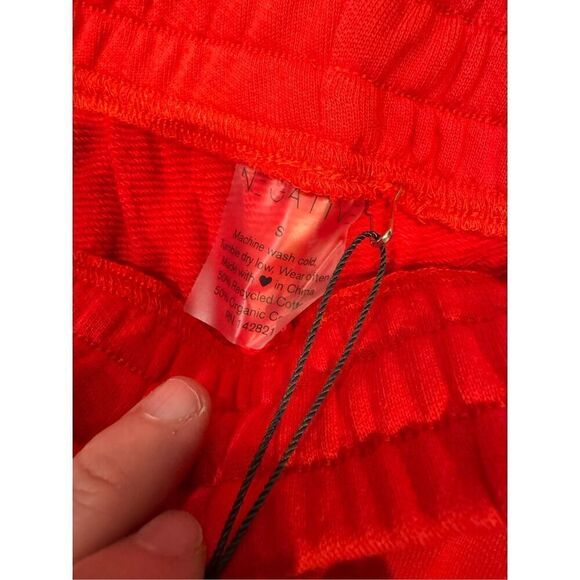 Negative Under wear Club Sweat sweatpants cherry size small nwt - Picture 4 of 8
